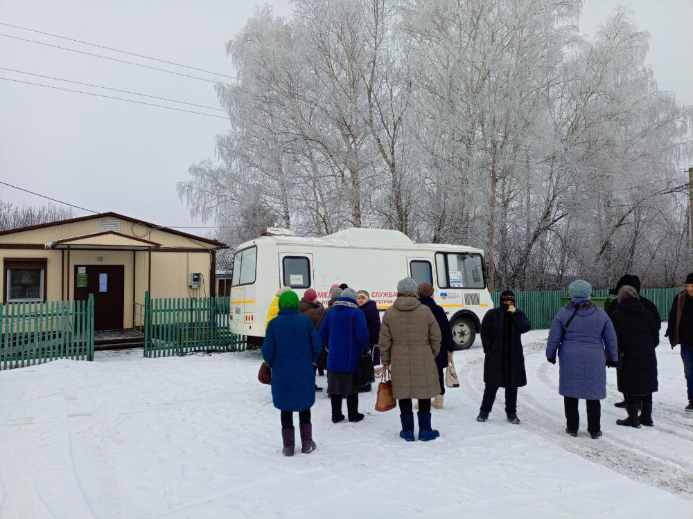 В Башмаковском районе с 3 февраля работает передвижной флюорограф